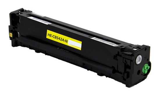Compatible HP 125A (CB542A) Toner Cartridge, Yellow 1.4K Yield 1