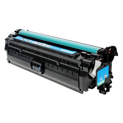 Remanufactured HP 651A (CE341A) Toner Cartridge, Cyan 16K Yield 1