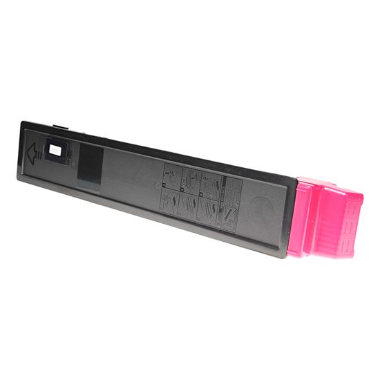 Compatible Kyocera Mita TK-897M (1T02K0BUS0) Toner Cartridge, Magenta 6K Yield, TAA Compliant, Made in USA 1