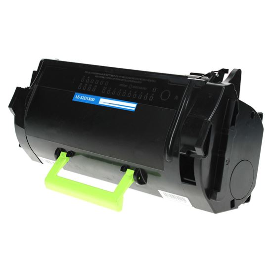 Reman Lexmark 521X 520XA (52D1X00) Toner Cartridge, Black 45K Extra High Yield 1