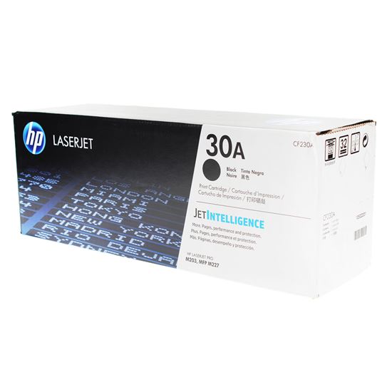 OEM HP 30A (CF230A) Toner Cartridge, Black 1.6K Yield 1