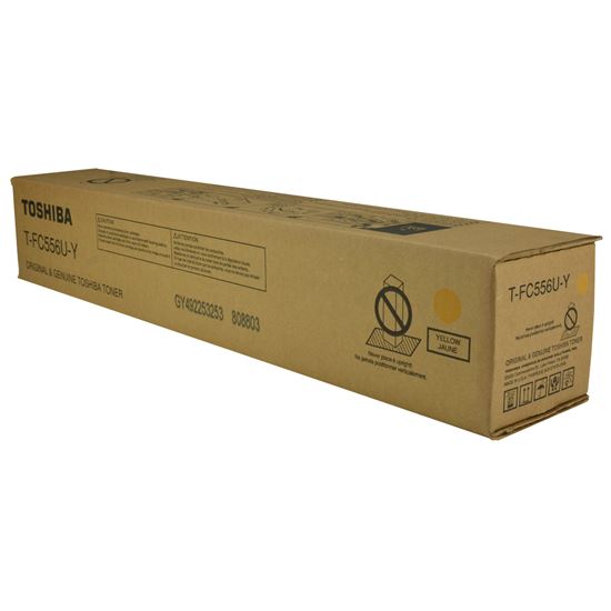 OEM Toshiba T-FC556U-Y (TFC556UY) Toner Cartridge, Yellow 39.2K Yield 1