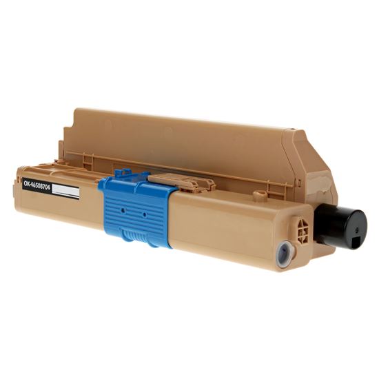 Compatible Okidata C332 C363DN (46508704) Toner Cartridge, Black 3.5K High Yield 1