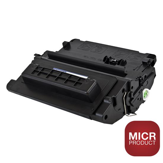 Compatible HP 90A (CE390A) MICR Toner Cartridge, Black 10K Yield 1