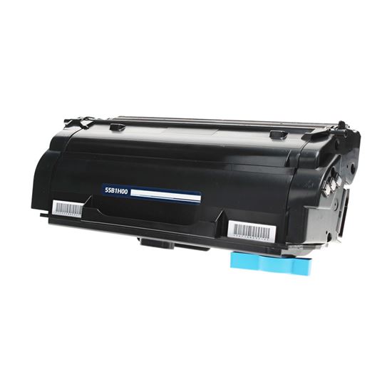 Compatible Lexmark 551H (55B1H00) Toner Cartridge, Black 15K High Yield 1