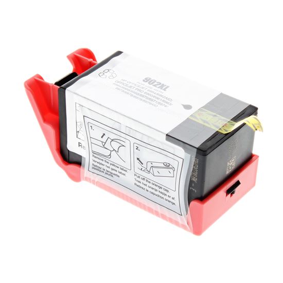 Remanufactured HP 902XL (T6M14AN) InkJet Cartridge, Black 825 High Yield, New Chip, Firmware Safe 1