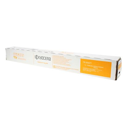 OEM Kyocera Mita TK-8557Y (1T02XCAUS0) Toner Cartridge, Yellow 24K Yield 1