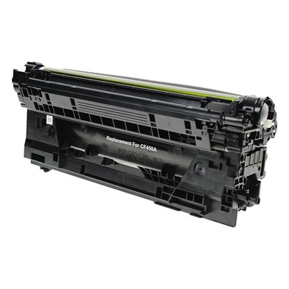 Reman HP 655A (CF450A) Toner Cartridge, Black 12.5K Yield 1