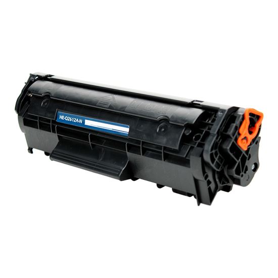 Compatible HP 12A (Q2612A) Toner Cartridge, Black 3K Yield Jumbo 1