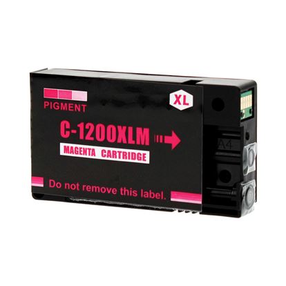 Compatible Canon 1200XL (PGI-1200XLMA) InkJet Cartridge, Magenta 900 High Yield 1