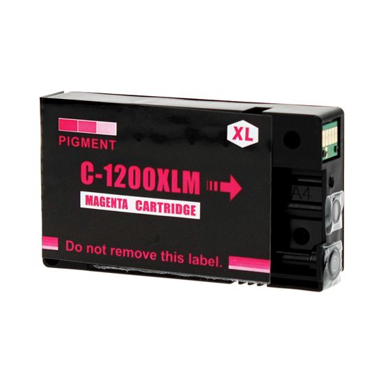 Compatible Canon 1200XL (PGI-1200XLMA) InkJet Cartridge, Magenta 900 High Yield 1