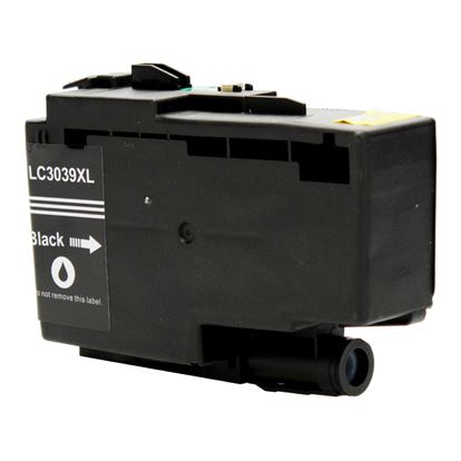 Compatible Brother LC3039 XXL (LC3039BK) InkJet Cartridge, Black 6K Ultra High Yield 1