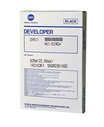 OEM Konica Minolta DV511 (024G) Developer, Black 250K Yield 1