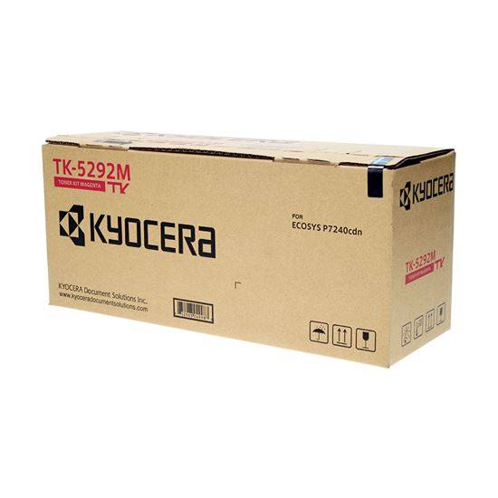 OEM Kyocera Mita TK-5292M (1T02TXBUS0) Toner Cartridge, Magenta 13K Yield 1