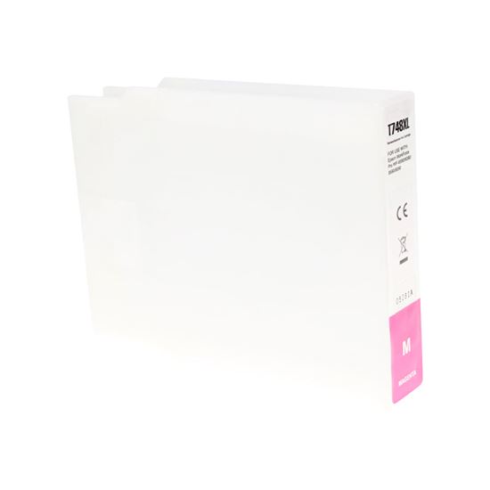 Remanufactured Epson T748XL320 (748) Wide Format Ink, Magenta 4K High Yield 1