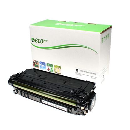 EcoPlus HP 212X (W2120X) Toner Cartridge, Black 13K High Yield, (Used OEM Chip) Made in USA 1