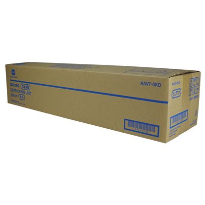 OEM Konica Minolta DV315C (AAV70KD) Developer Unit, Cyan 1000K Yield 1