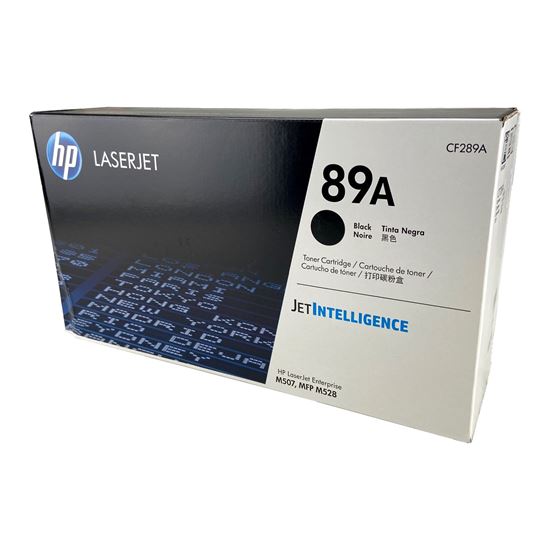 OEM HP 89A (CF289A) Toner Cartridge, Black 5K Yield 1