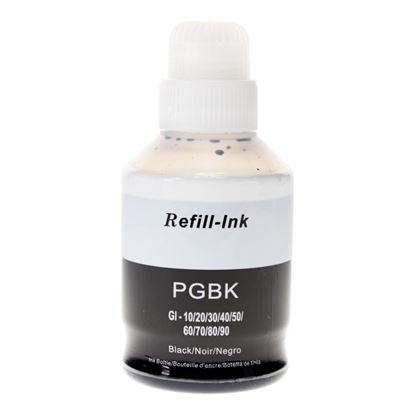 Compatible Canon GI-20BK (3383C001) InkJet Bottle, Black 170ml 1