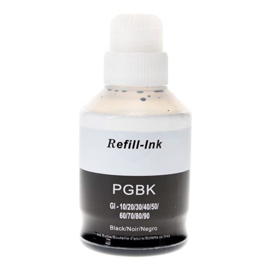 Compatible Canon GI-20BK (3383C001) InkJet Bottle, Black 170ml 1