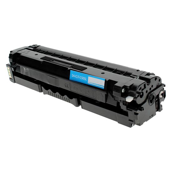 Compatible Samsung C505L (CLT-C505L) Toner Cartridge, Cyan 3.5K High Yield 1