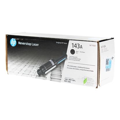 OEM HP 143A (W1143A) Toner Cartridge, Black 2.5K Yield 1