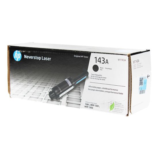 OEM HP 143A (W1143A) Toner Cartridge, Black 2.5K Yield 1
