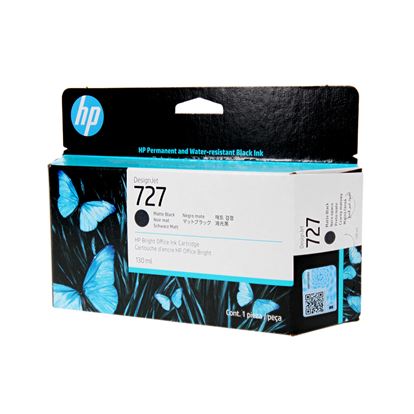 OEM HP 727 (B3P22A) Inkjet, Black 130 Yield 1