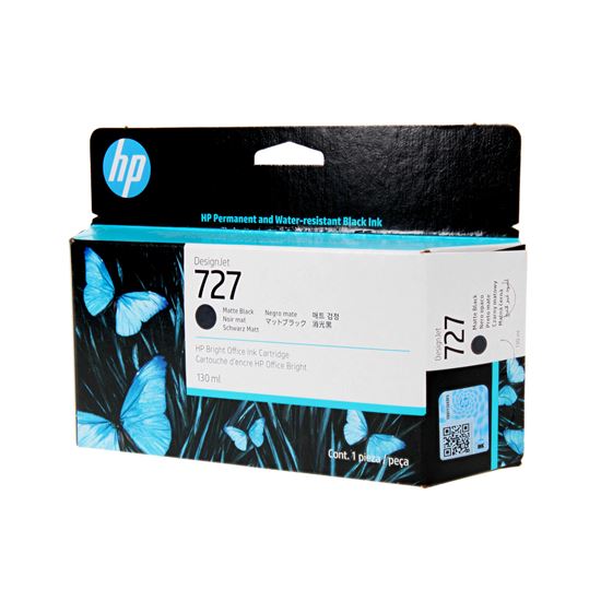 OEM HP 727 (B3P22A) Inkjet, Black 130 Yield 1