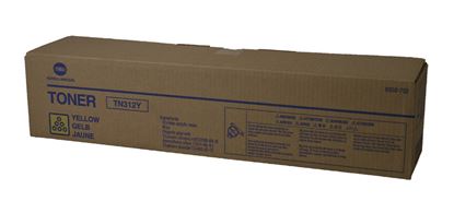 OEM Konica Minolta TN312Y (8938702) Toner Cartridge, Yellow 12K Yield 1