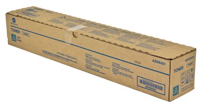 OEM Konica Minolta TN620C (A3VX431) Toner Cartridge, Cyan 70K Yield 1