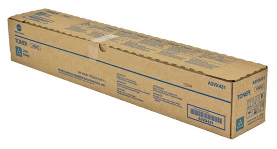 OEM Konica Minolta TN620C (A3VX431) Toner Cartridge, Cyan 70K Yield 1