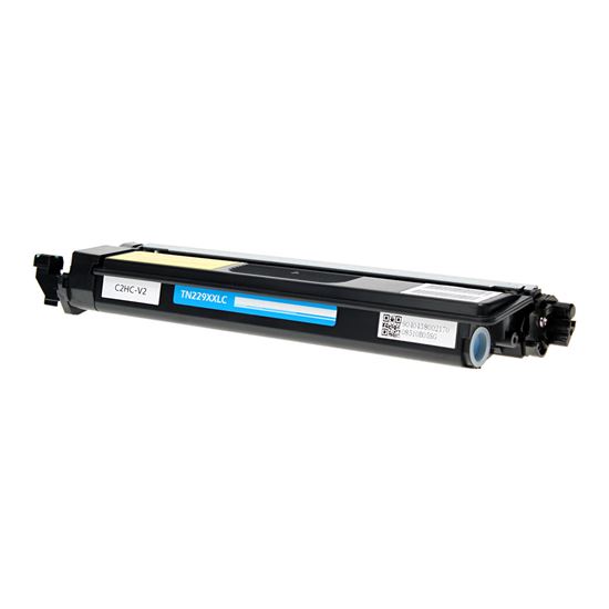 Compatible Brother TN229XXLC (229XXLC) Toner Cartridge, Cyan 4K Super High Yield 1