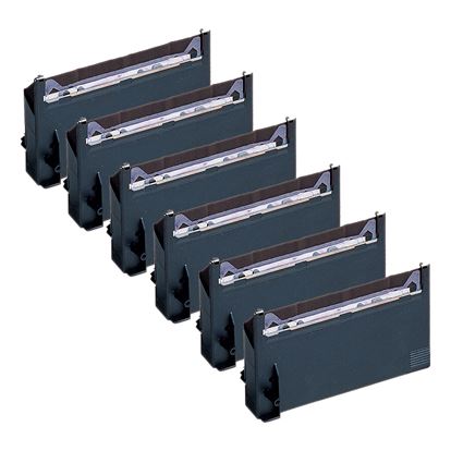 Compatible TEC TEC1040 POS Ribbon, Purple, 6 Pack Value Pack 1