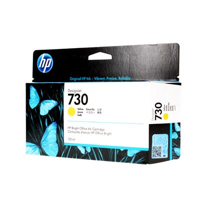 OEM HP 730 (P2V64A) Inkjet, Yellow 130 Yield 1