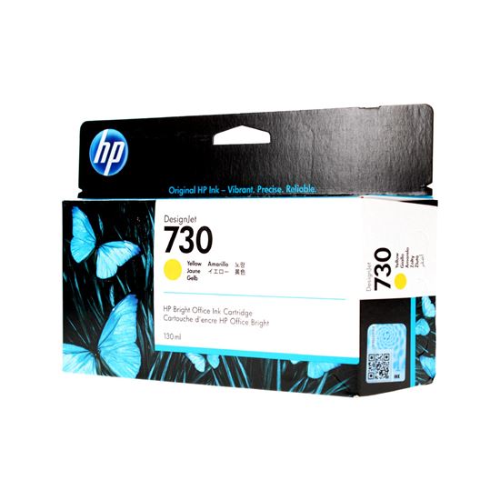 OEM HP 730 (P2V64A) Inkjet, Yellow 130 Yield 1