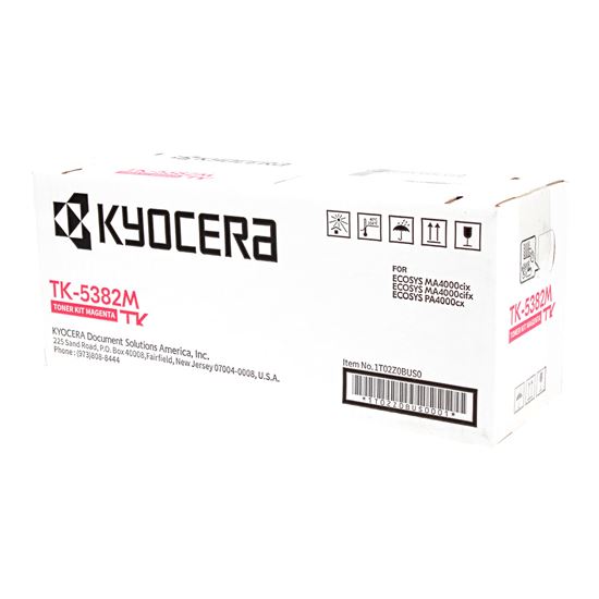 OEM Kyocera Mita TK-5382M (1T02Z0BUS0) Toner Cartridge Magenta, 10K Yield 1