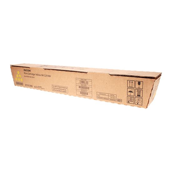 OEM Ricoh  (842555) Toner Cartridge, Yellow 10.5K Yield 1