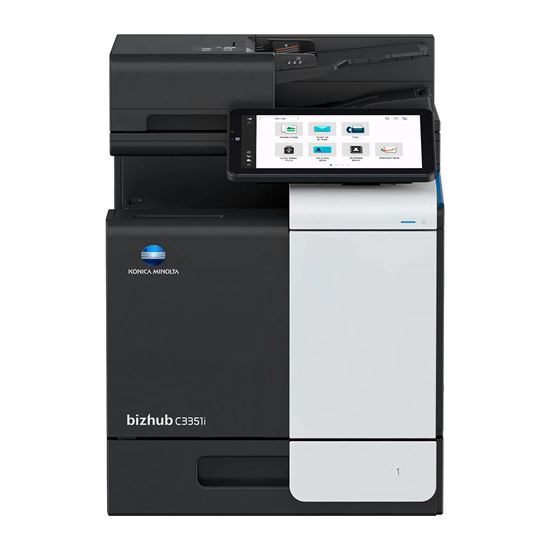 OEM Konica Minolta bizhub C3351i (A93E017) MFP, 35 ppm Color, Print, Copy, Scan, (Fax), Full Yield Toner, K=13K Yield, CMY=9K Yield 1