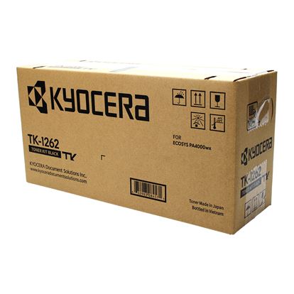 OEM Kyocera Mita TK-1262 (1T0C150US0) Toner Cartridge, Black 10K Yield 1