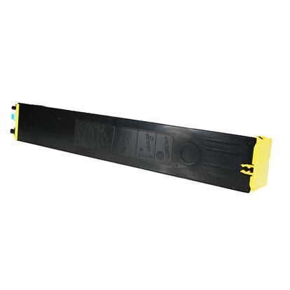 Compatible Sharp MX-2630 / MX-3050 (MX-61NTYA) Toner Cartridge, Yellow 24K Yield, TAA Compliant, Made in USA 1