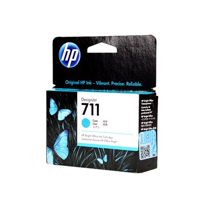 OEM HP 711 (CZ130A) Inkjet, Cyan 29 Yield 1