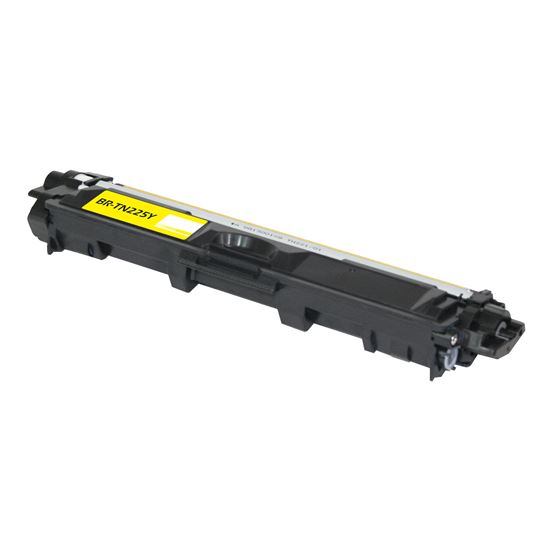 Compatible Brother TN225 (TN225Y) Toner Cartridge, Yellow 2.2K High Yield 1