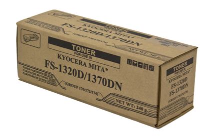 Compatible Kyocera Mita TK-172 (1T02LZ0US0) Toner Cartridge, Black 7.2K Yield 1