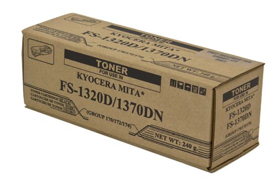Compatible Kyocera Mita TK-172 (1T02LZ0US0) Toner Cartridge, Black 7.2K Yield 1
