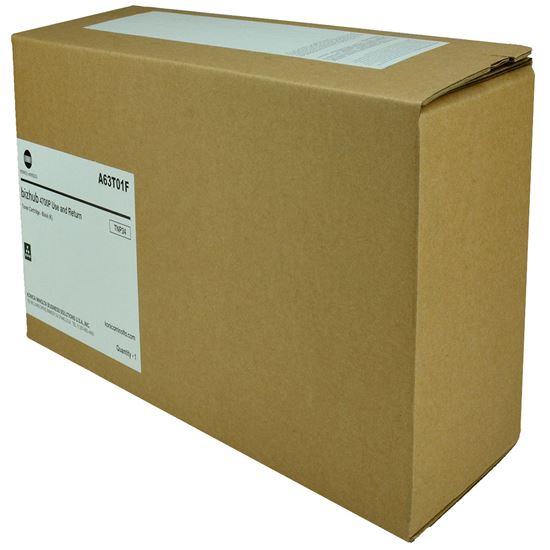 OEM Konica Minolta TNP34 (A63T01F) Toner Cartridge, Black 20K Yield, Return Program 1
