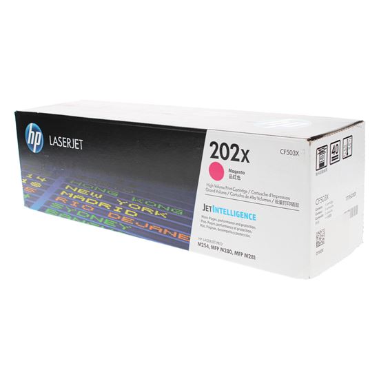 OEM HP 202X (CF503X) Toner Cartridge, Magenta 2.5K High Yield 1
