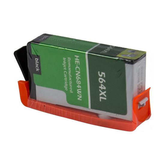 Compatible HP 564XL (CN684WN) InkJet Cartridge, Black 550 High Yield 1
