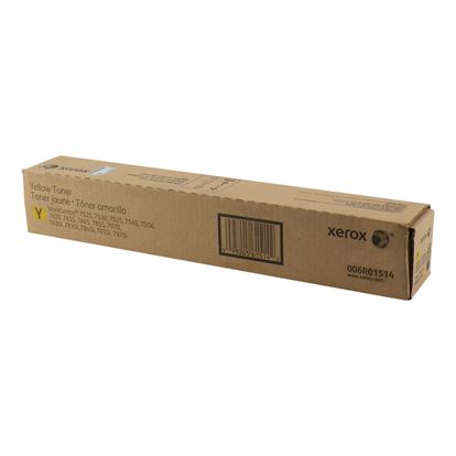 OEM Xerox 6R01514 (6R1514) Toner Cartridge, Yellow 15K Yield 1