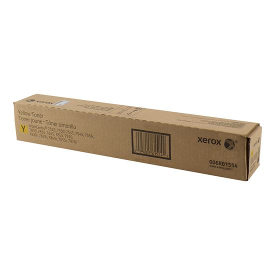 OEM Xerox 6R01514 (6R1514) Toner Cartridge, Yellow 15K Yield 1